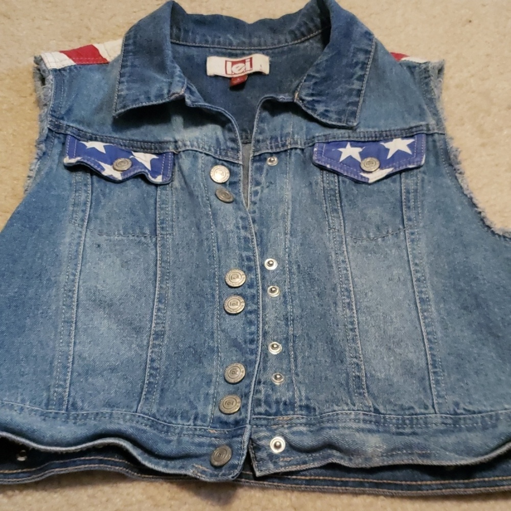 LEI Americana Jean vest